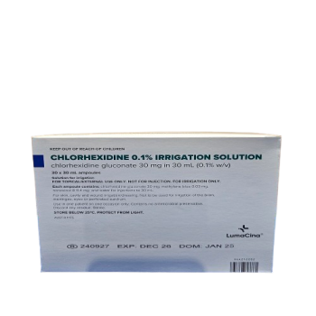 Chlorhexdine 0.1% Irrigation 30ml